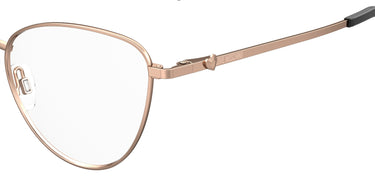 Premium Women Moschino Love Model Eyeglasses: MOL587 - Gold & Copper- SpecSMART Eye Clinic (Zoom View)